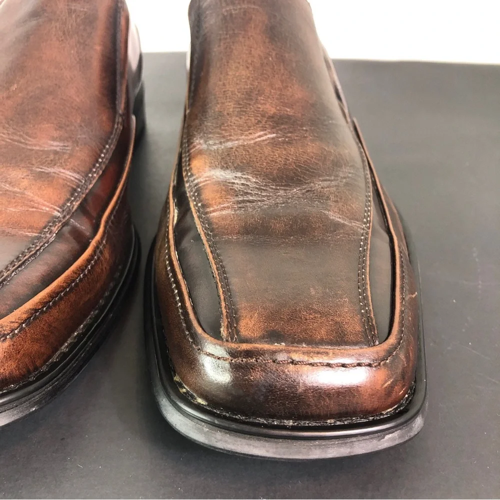Natha Studio Men’s 840036 Brown‎ Size 11.5 M Loafers/Slip On Dress Shoes